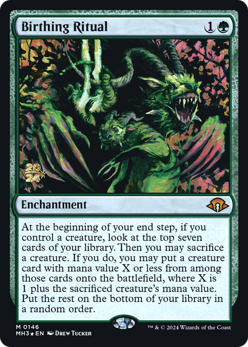 Birthing Ritual (PRE-146S) - mythic - Foil