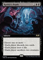 Rankle's Prank (WOE-341) - rare: (Extended Art) - Foil