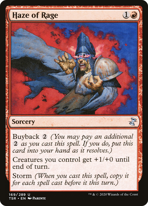 Haze of Rage (TSR-169) - uncommon - Foil