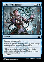 Sinister Sabotage (RVR-061) - common