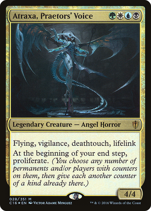 Atraxa, Praetors' Voice (C16-028) - mythic - Foil