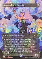 Shadowborn Apostle (SLD-685) - rare (Borderless) - Foil