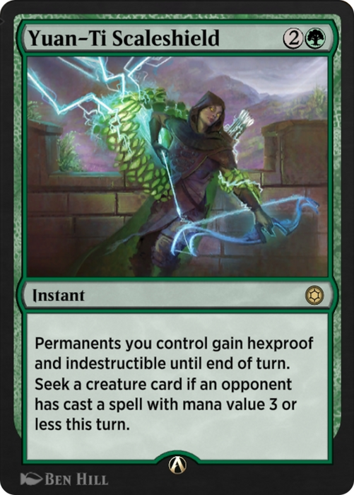Yuan-Ti Scaleshield (HBG-071) - rare
