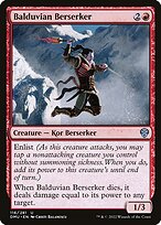 Balduvian Berserker (DMU-116) - uncommon