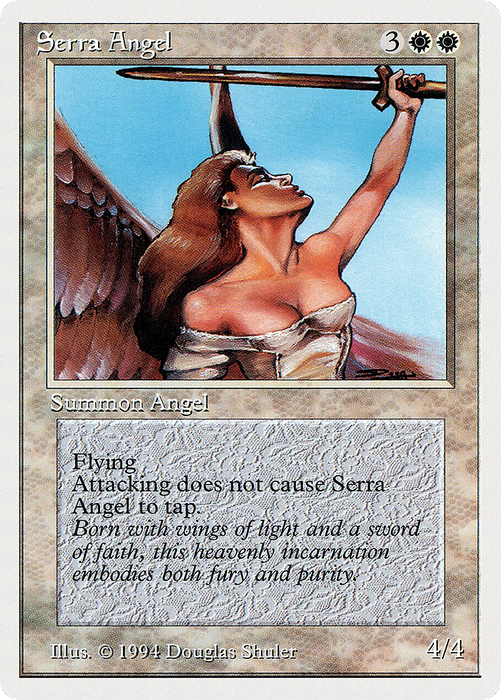 Serra Angel (SUM-040) - uncommon