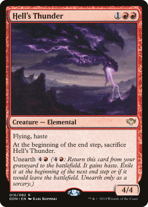 Hell's Thunder (DDN-010) - rare