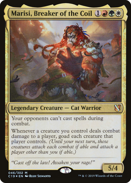 Marisi, Breaker of the Coil (C19-046) - mythic - Foil
