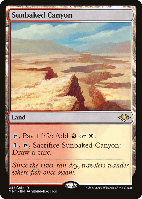 Sunbaked Canyon (MH1-247) - rare