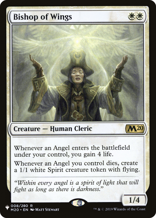 Bishop of Wings (LIST-M20-8) - rare