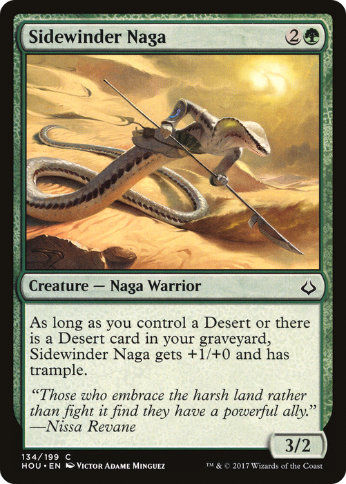 Sidewinder Naga (HOU-134) - common - Foil