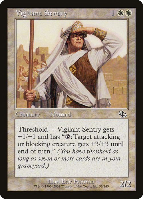 Vigilant Sentry (JUD-033) - common - Foil