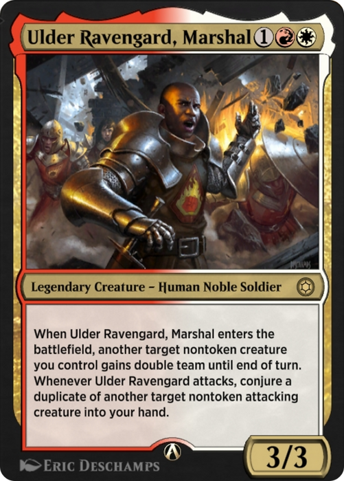Ulder Ravengard, Marshal (HBG-076) - rare