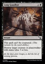Long Goodbye (MKM-092) - uncommon - Foil
