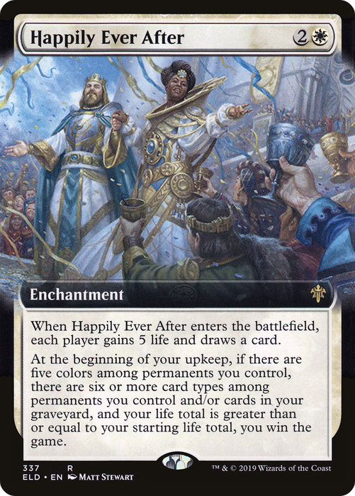 Happily Ever After (ELD-337) - rare: (Extended Art) - Foil