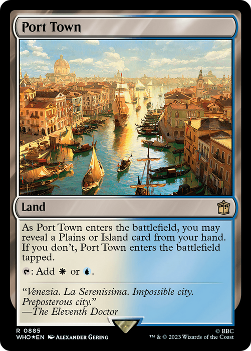 Port Town (WHO-885) - rare - Foil