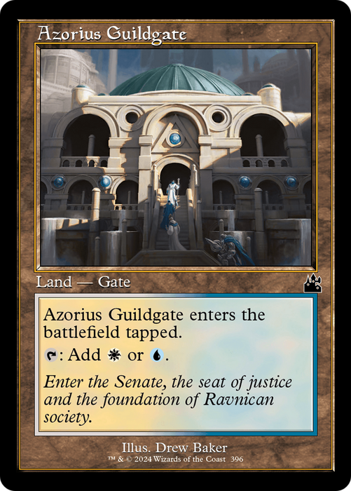 Azorius Guildgate (RVR-396) - common - Foil