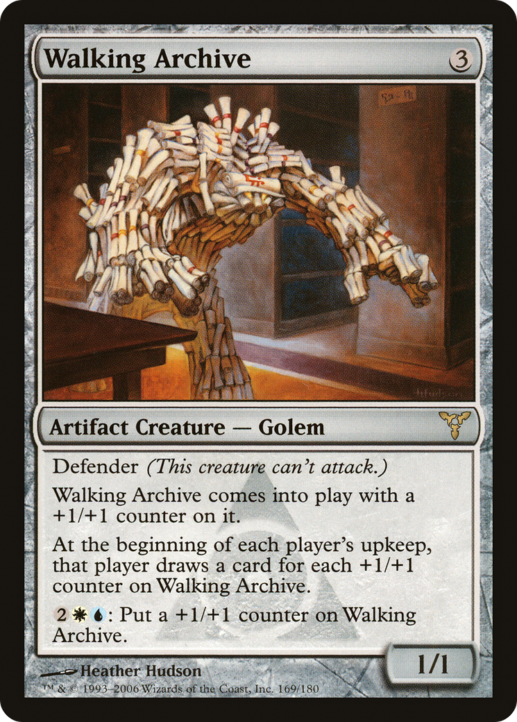 Walking Archive (DIS-169) - rare - Foil
