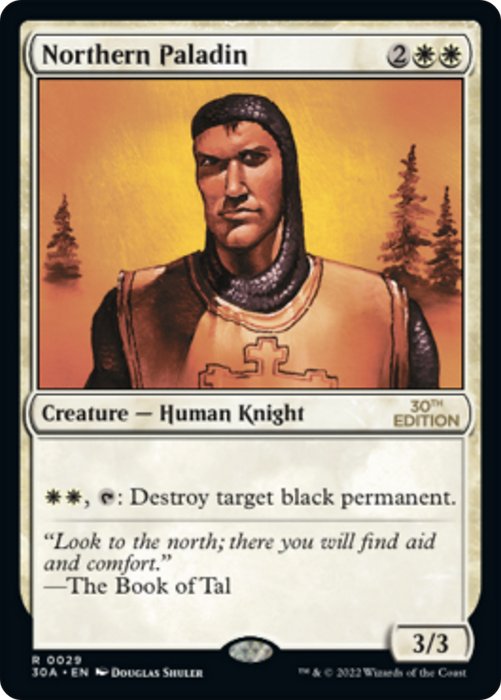 Northern Paladin (30A-029) - rare