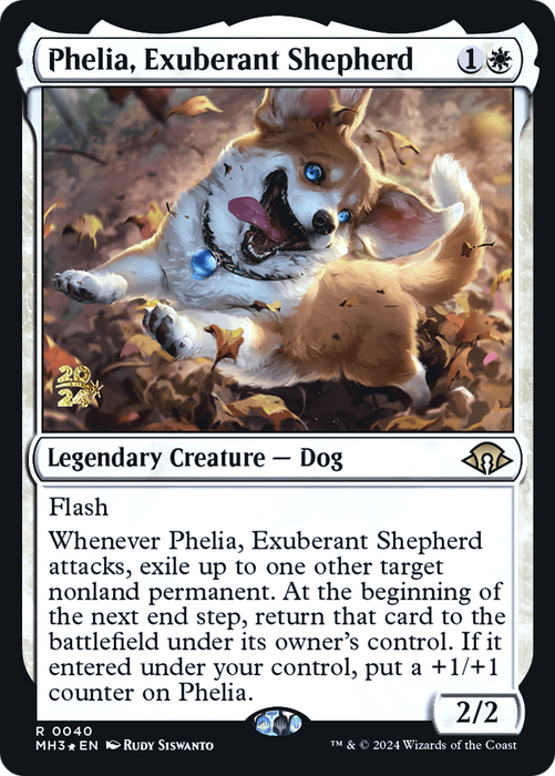 Phelia, Exuberant Shepherd (PRE-40S) - rare - Foil