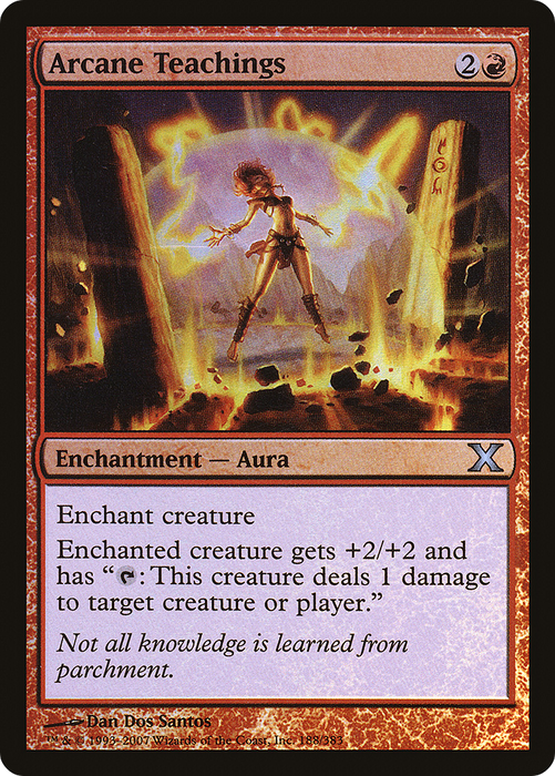Arcane Teachings (10E-188★) - uncommon - Foil