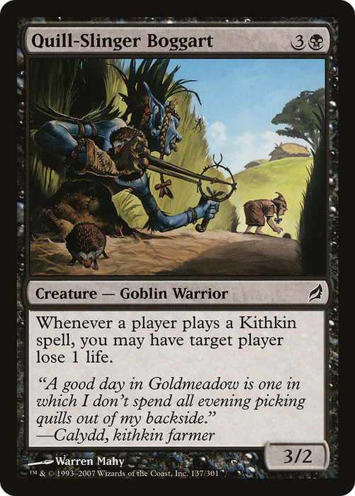 Quill-Slinger Boggart (LRW-137) - common - Foil