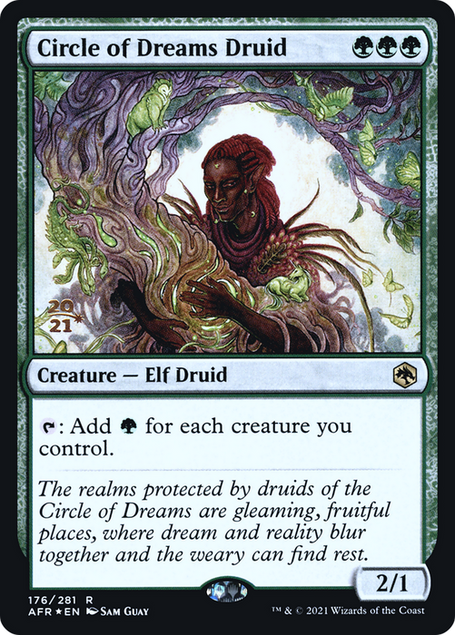 Circle of Dreams Druid (PRE-176S) - rare - Foil