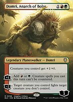 Domri, Anarch of Bolas (BLC-098) - rare (Borderless)