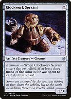 Clockwork Servant (ELD-216) - uncommon - Foil