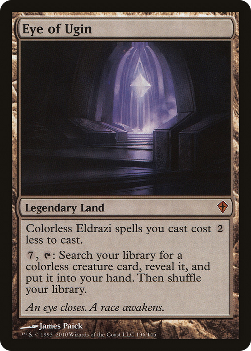 Eye of Ugin (WWK-136) - mythic