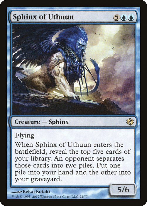 Sphinx of Uthuun (DDI-022) - rare