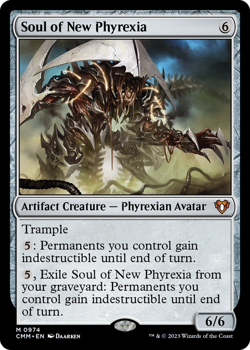 Soul of New Phyrexia (CMM-974) - mythic