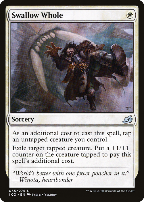 Swallow Whole (IKO-035) - uncommon - Foil