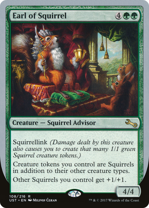 Earl of Squirrel (UST-108) - rare