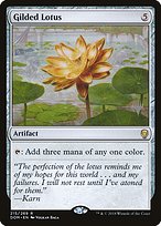 Gilded Lotus (PPM20-215P) - rare