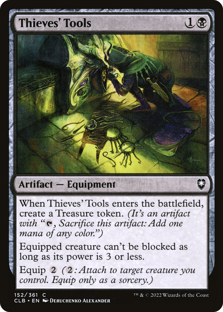 Thieves' Tools (CLB-152) - common - Foil