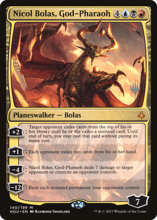 Nicol Bolas, God-Pharaoh (PPSTX-140P) - mythic - Foil