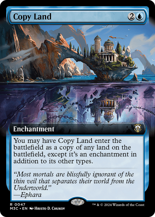 Copy Land (M3C-047) - rare: (Extended Art) - Foil
