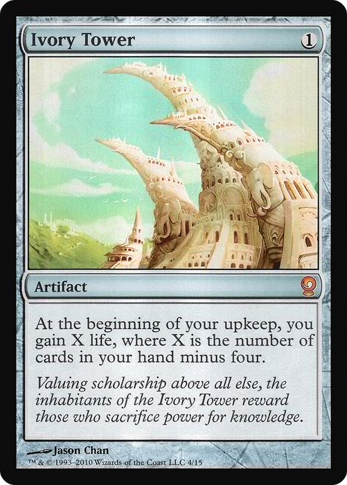Ivory Tower (V10-004) - mythic - Foil