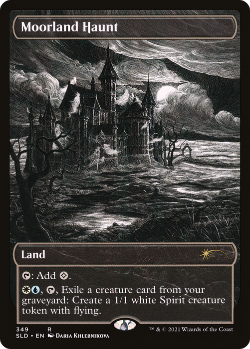 Moorland Haunt (SLD-349) - rare - Foil