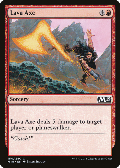 Lava Axe (M19-150) - common