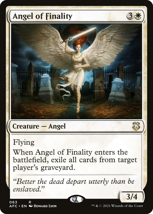 Angel of Finality (AFC-063) - rare