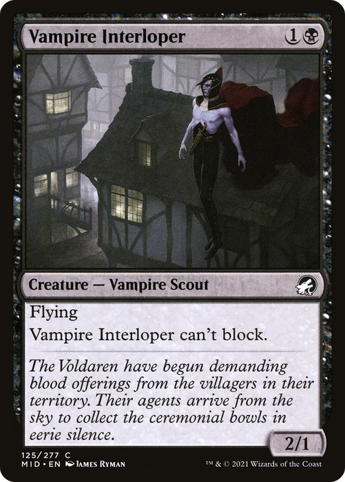 Vampire Interloper (MID-125) - common - Foil