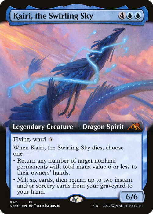 Kairi, the Swirling Sky (NEO-446) - mythic: (Extended Art)