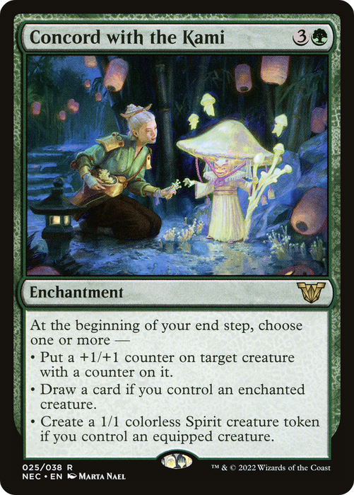 Concord with the Kami (NEC-025) - rare