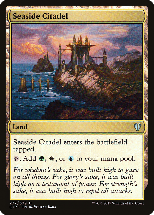 Seaside Citadel (C17-277) - uncommon