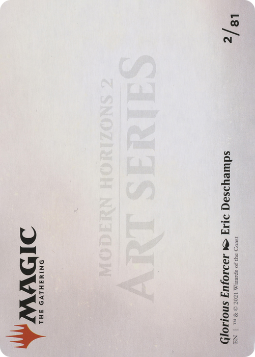 Glorious Enforcer // Glorious Enforcer (AMH2-002) - common (Borderless)