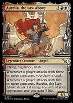 Aurelia, the Law Above (MKM-317) - rare: (Showcase)