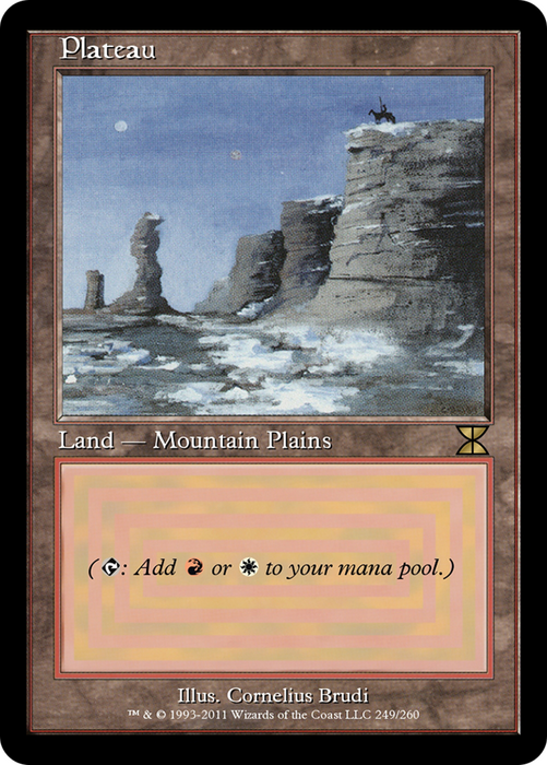 Plateau (ME4-249) - rare - Foil