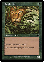Jungle Lion (TD0-A76) - common