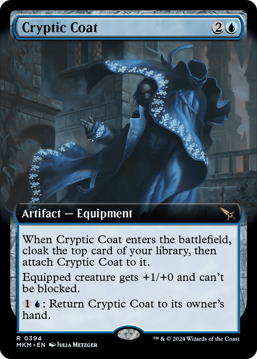 Cryptic Coat (MKM-394) - rare: (Extended Art) - Foil
